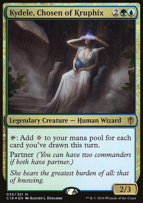 Kydele, Chosen of Kruphix, Commander 2016 #35, Magic: The Gathering card