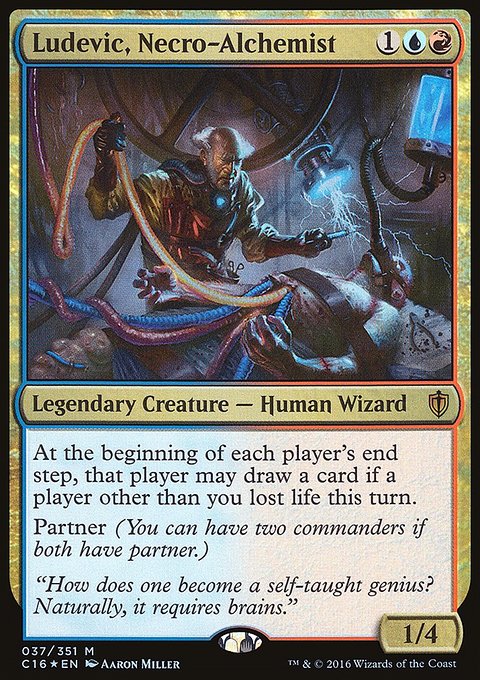 Ludevic, Necro-Alchemist, Commander 2016 #37, Magic: The Gathering card