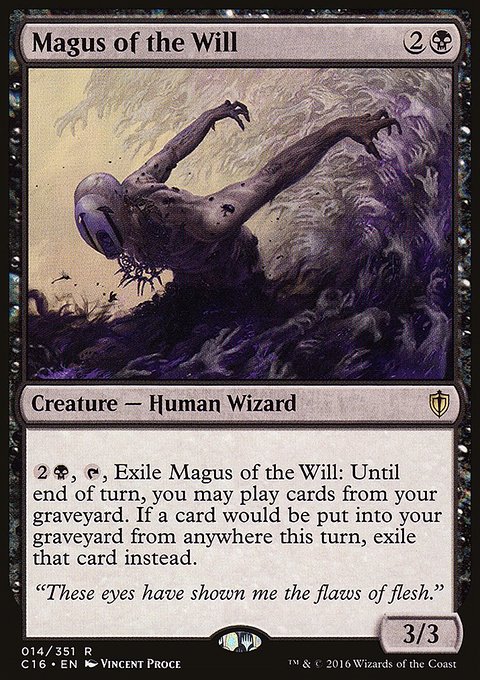 Magus of the Will, Commander 2016 #14, Magic: The Gathering card