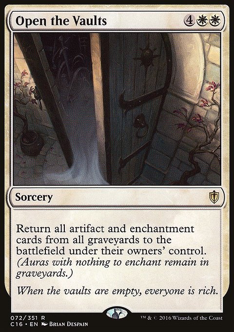 Open the Vaults, Commander 2016 #72, Magic: The Gathering card