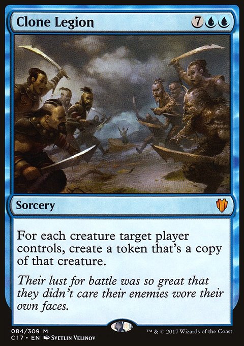 Clone Legion, Commander 2017 #84, Magic: The Gathering card