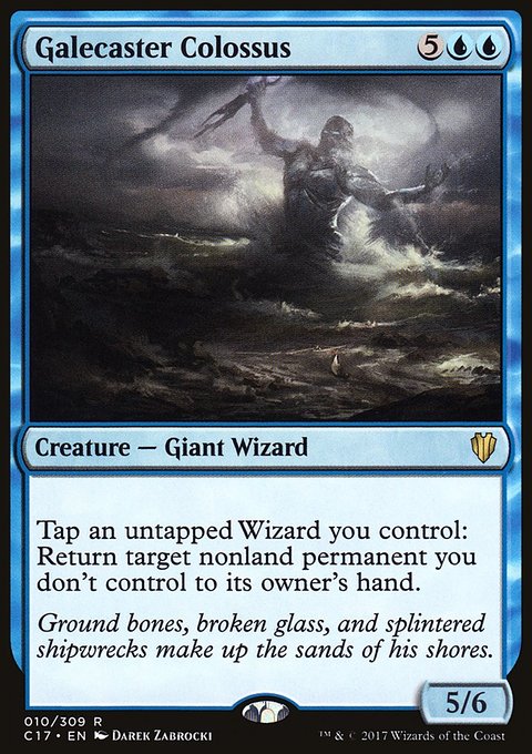 Galecaster Colossus, Commander 2017 #10, Magic: The Gathering card