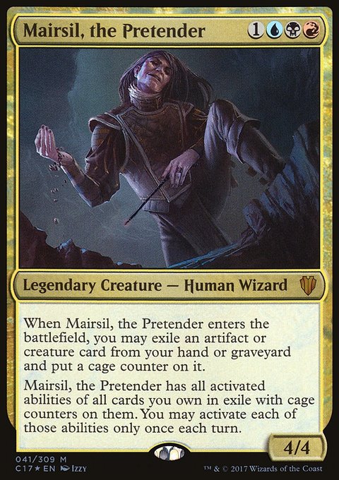 Mairsil, the Pretender, Commander 2017 #41, Magic: The Gathering card