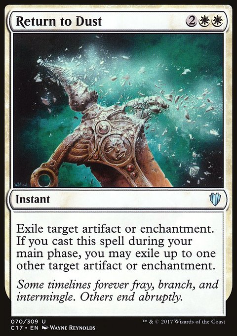 Return to Dust, Commander 2017 #70, Magic: The Gathering card