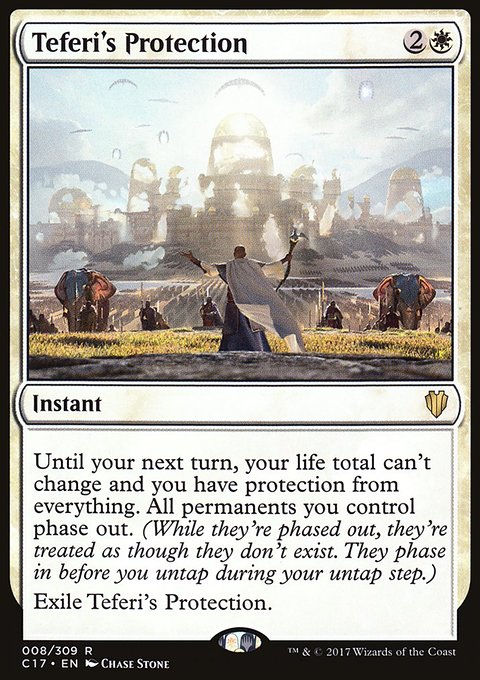 Teferi's Protection, Commander 2017 #8, Magic: The Gathering card