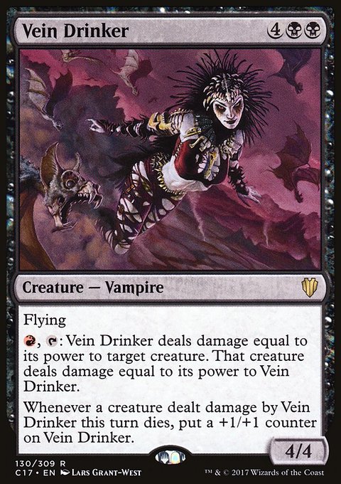 Vein Drinker, Commander 2017 #130, Magic: The Gathering card