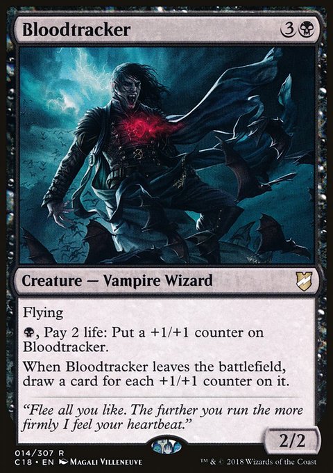 Bloodtracker, Commander 2018 #14, Magic: The Gathering card