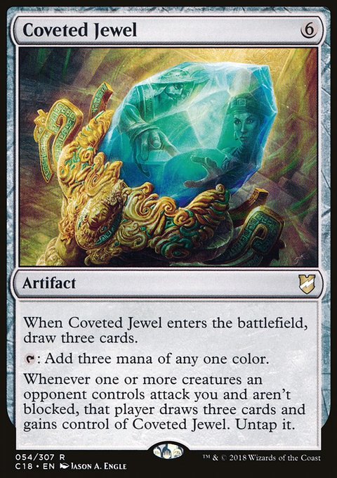 Coveted Jewel, Commander 2018 #54, Magic: The Gathering card