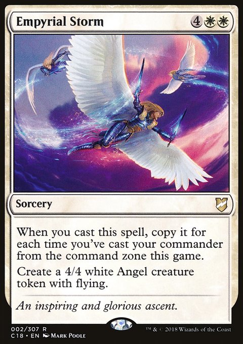 Empyrial Storm, Commander 2018 #2, Magic: The Gathering card