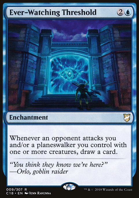 Ever-Watching Threshold, Commander 2018 #9, Magic: The Gathering card