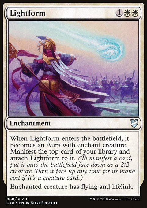 Lightform, Commander 2018 #68, Magic: The Gathering card