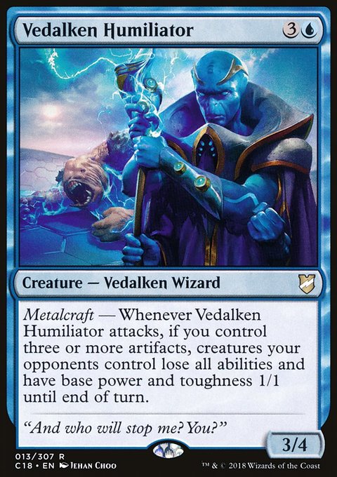 Vedalken Humiliator, Commander 2018 #13, Magic: The Gathering card