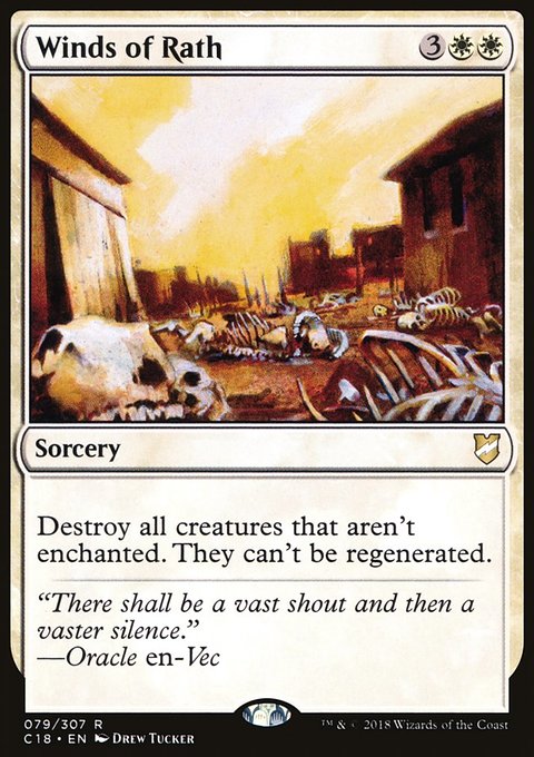Winds of Rath, Commander 2018 #79, Magic: The Gathering card