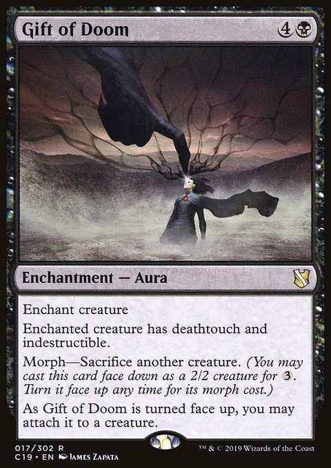 Gift of Doom, Commander 2019 #17, Magic: The Gathering card