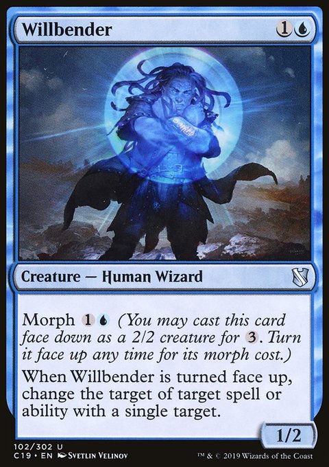 Willbender, Commander 2019 #102, Magic: The Gathering card