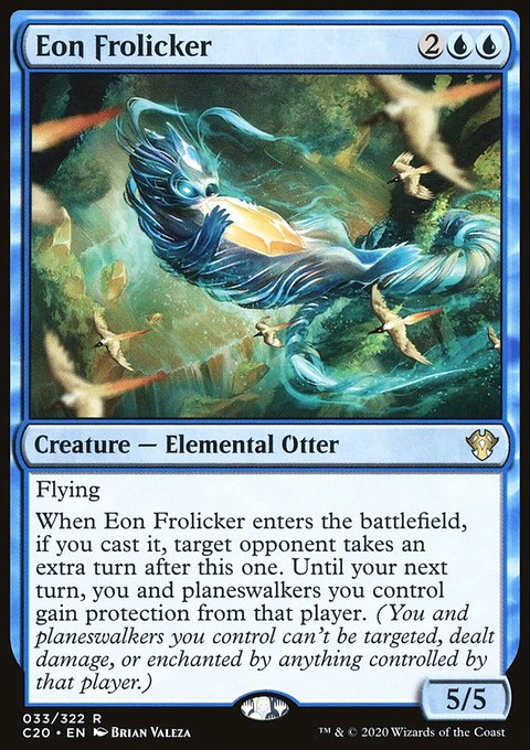 Eon Frolicker, Commander 2020 #33, Magic: The Gathering card