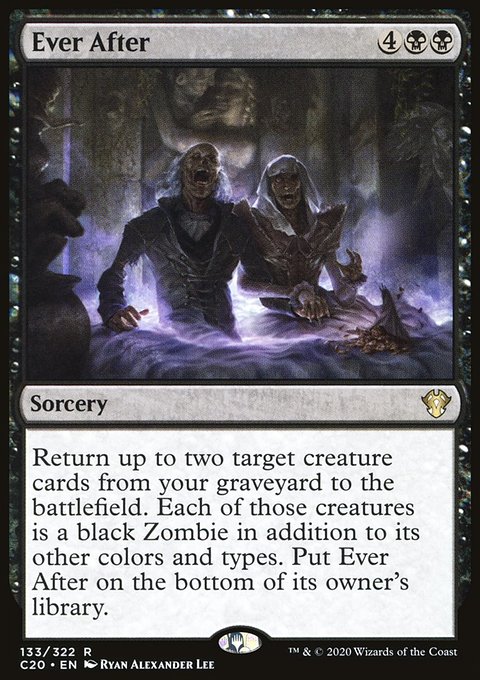 Ever After, Commander 2020 #133, Magic: The Gathering card