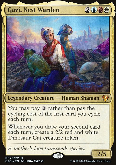 Gavi, Nest Warden, Commander 2020 #7, Magic: The Gathering card