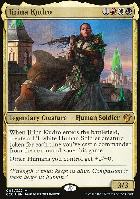 Jirina Kudro, Commander 2020 #8, Magic: The Gathering card
