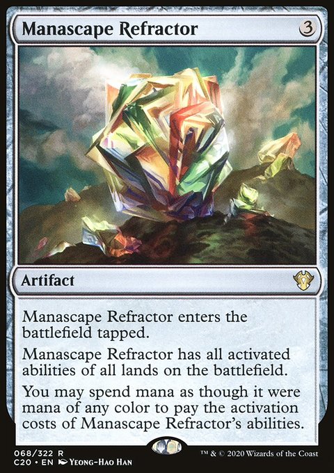Manascape Refractor, Commander 2020 #68, Magic: The Gathering card