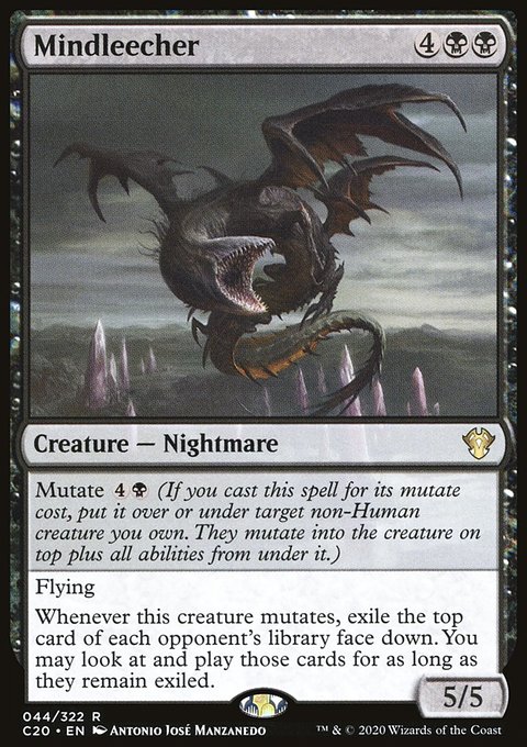 Mindleecher, Commander 2020 #44, Magic: The Gathering card
