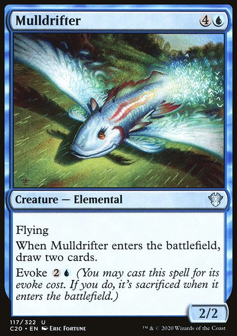 Mulldrifter, Commander 2020 #117, Magic: The Gathering card