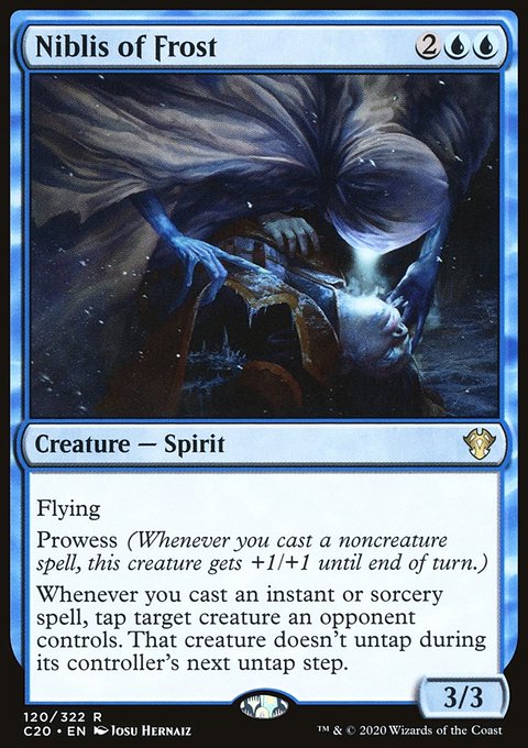 Niblis of Frost, Commander 2020 #120, Magic: The Gathering card