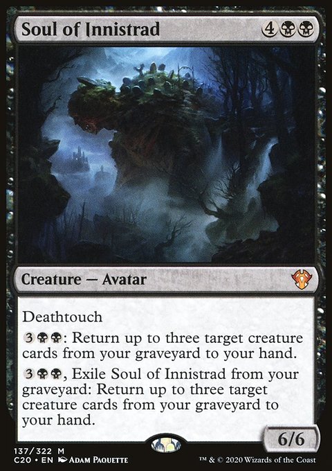 Soul of Innistrad, Commander 2020 #137, Magic: The Gathering card