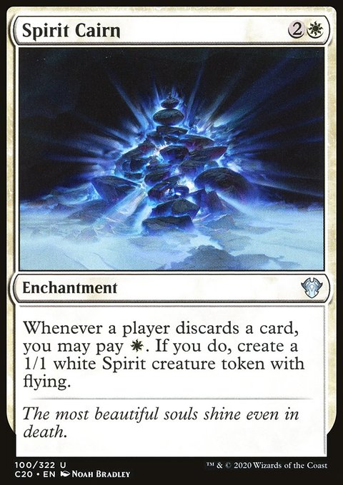 Spirit Cairn, Commander 2020 #100, Magic: The Gathering card