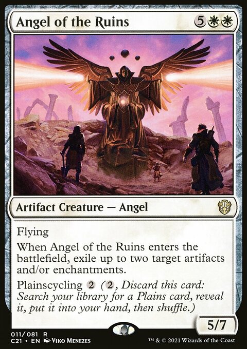 Angel of the Ruins, Commander 2021 #11, Magic: The Gathering card