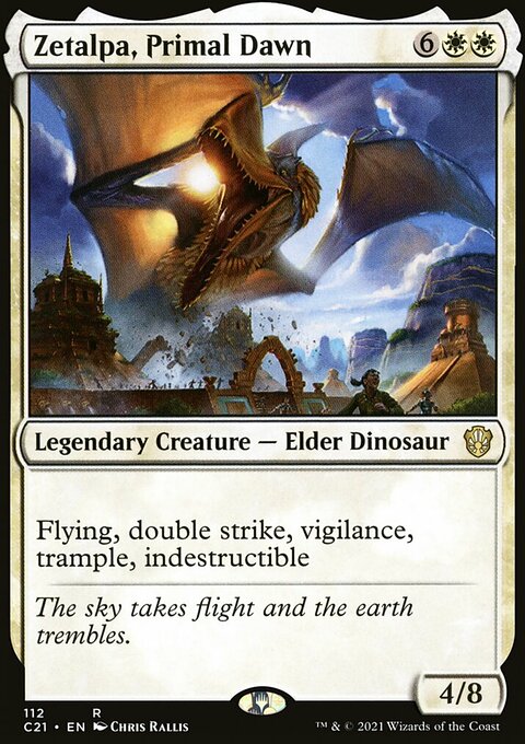 Zetalpa, Primal Dawn, Commander 2021 #112, Magic: The Gathering card