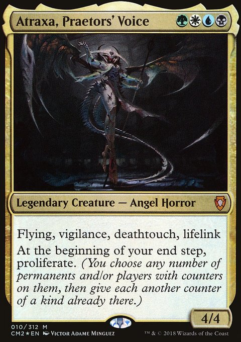 Atraxa, Praetors' Voice, Commander Anthology Volume II #10, Magic: The Gathering card