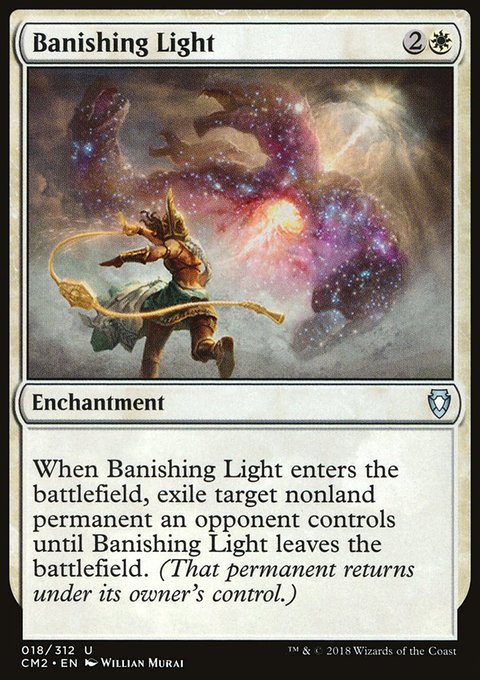Banishing Light, Commander Anthology Volume II #18, Magic: The Gathering card