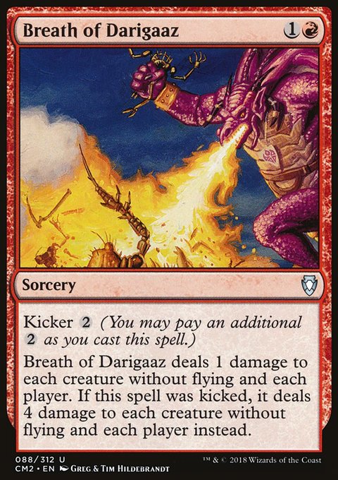 Breath of Darigaaz, Commander Anthology Volume II #88, Magic: The Gathering card