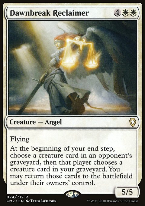 Dawnbreak Reclaimer, Commander Anthology Volume II #24, Magic: The Gathering card