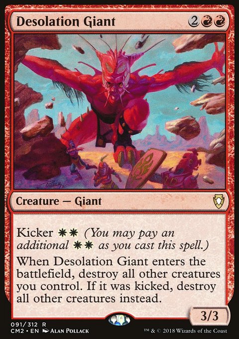 Desolation Giant, Commander Anthology Volume II #91, Magic: The Gathering card