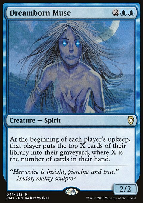 Dreamborn Muse, Commander Anthology Volume II #41, Magic: The Gathering card