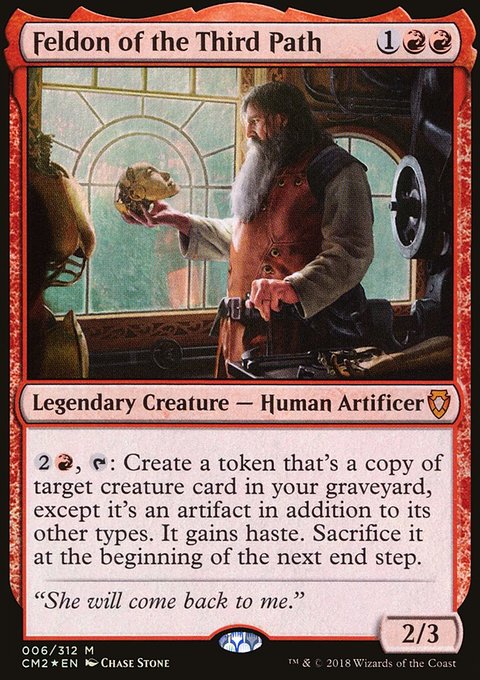 Feldon of the Third Path, Commander Anthology Volume II #6, Magic: The Gathering card