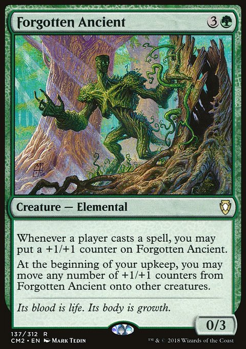 Forgotten Ancient, Commander Anthology Volume II #137, Magic: The Gathering card