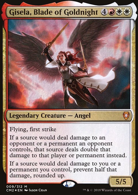 Gisela, Blade of Goldnight, Commander Anthology Volume II #9, Magic: The Gathering card