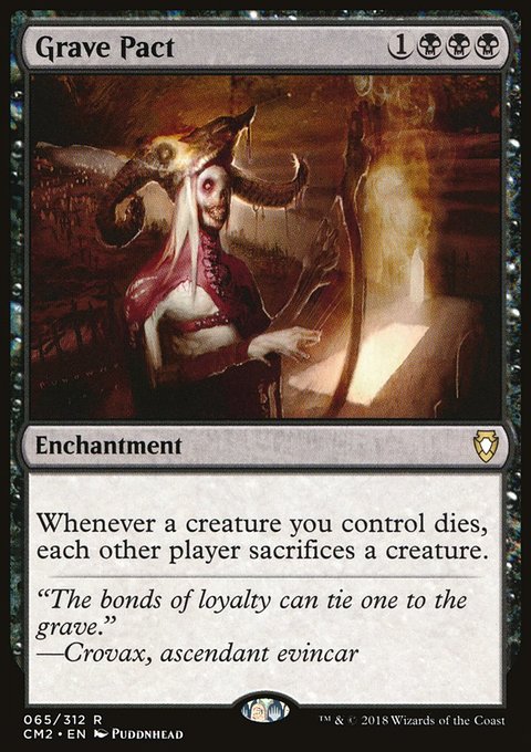 Grave Pact, Commander Anthology Volume II #65, Magic: The Gathering card