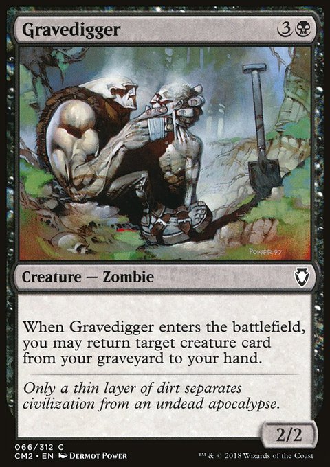 Gravedigger, Commander Anthology Volume II #66, Magic: The Gathering card