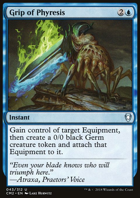 Grip of Phyresis, Commander Anthology Volume II #43, Magic: The Gathering card