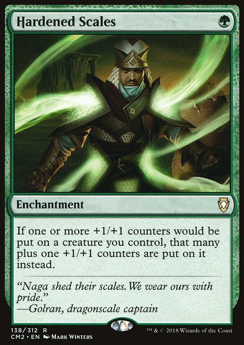 Hardened Scales, Commander Anthology Volume II #138, Magic: The Gathering card