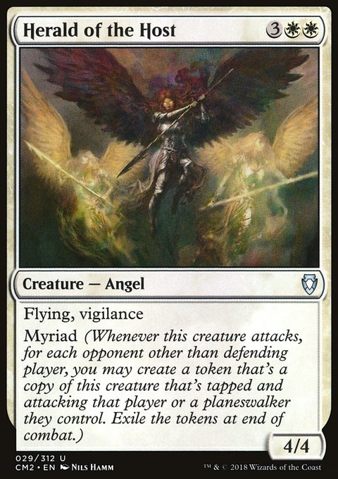 Herald of the Host, Commander Anthology Volume II #29, Magic: The Gathering card