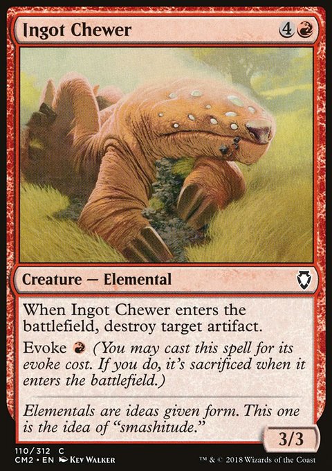 Ingot Chewer, Commander Anthology Volume II #110, Magic: The Gathering card