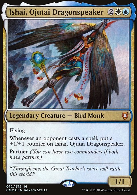 Ishai, Ojutai Dragonspeaker, Commander Anthology Volume II #12, Magic: The Gathering card