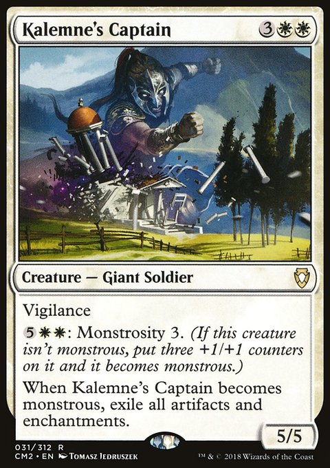 Kalemne's Captain, Commander Anthology Volume II #31, Magic: The Gathering card