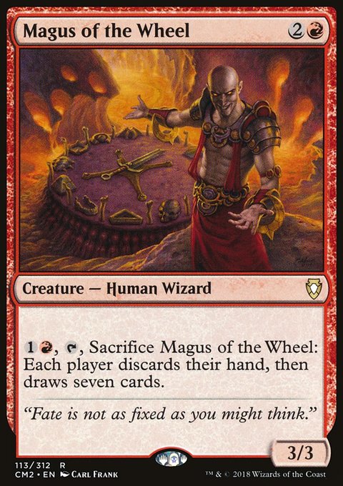 Magus of the Wheel, Commander Anthology Volume II #113, Magic: The Gathering card