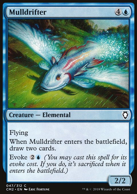 Mulldrifter, Commander Anthology Volume II #47, Magic: The Gathering card